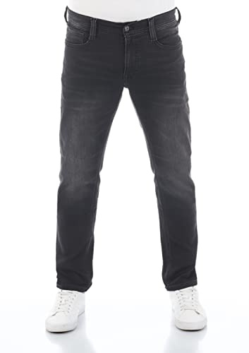 MUSTANG Jeans Herren Stretch Straight Fit Tramper Jeanshose Hose Denim | Blau Schwarz 30 31 32 33 34 36 38 40 42 44