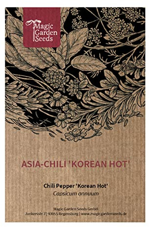 Chile 'Korean Hot' (Capsicum annuum) - aprox. 10 semillas