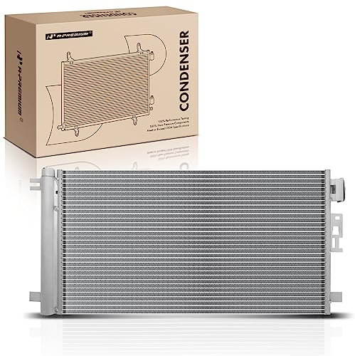 A-Premium Air Conditioning A/C Condenser Compatible with Chevrolet Malibu 2004-2012 & Pontiac G6 2005-2010 & Saturn Aura 2007-2009