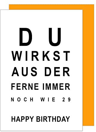 Edition Seidel Premium Geburtstagskarte mit Umschlag. Glückwunschkarte mit Spruch Billet Happy Birthday Grusskarte Mann Frau (G3391 SW023)