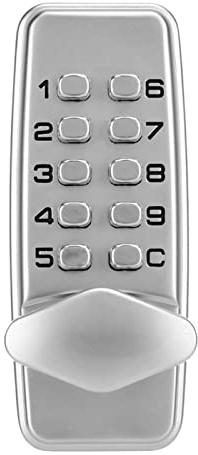 Duty Weatherproof Mechanical Digital, 2-4 Digit Keypad Entry for Wooden Gates Garage Outdoor High Security Keyless Access