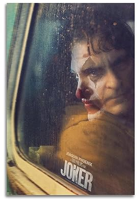 KWID Filmposter Joker Joaquin Phoenix Poster Dekorative Malerei Leinwand 60 x 90 cm