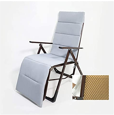 XIUKANGNB Klappbarer Zero-Gravity-Stuhl, Strandstuhl, Freizeit-Liegestuhl, Liegestuhl, Liegestuhl, Garten-Außenhof, extra breit 52 cm (Farbe: 1) (7) Safehappy