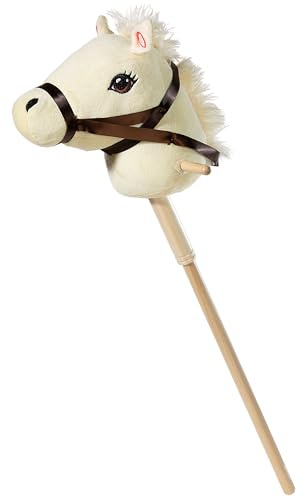 Heunec GmbH & Co.KG STECKENPFERD mit abnehmbarem Stecken beige