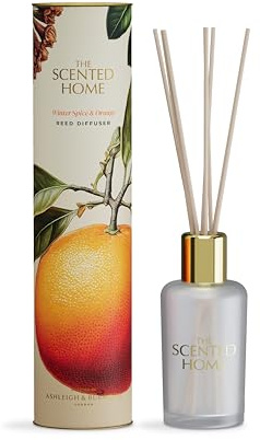 Ashleigh & Burwood Reed Diffuser Air Freshener for Home | Winter Spice & Orange Fragrance Oil Diffuser | Lasts up to 3 Months | 150ml