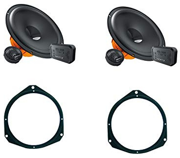 Hertz DSK 165 dsk165.3 Altoparlanti 2 vie + supporti casse Fiat Punto Evo e Punto 199 dal 2005 e grande punto