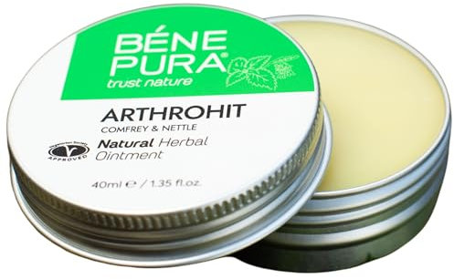 BenePura Arthrohit Beinwellsalbe, Natürliche Salbe für Gelenke, Steifheit und Schwellung mit Brennnessel, 40 ml (1er Pack)