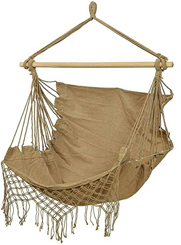 Hängesessel Bequem Fransen Hängestuhl Boho Style Outdoor Camping