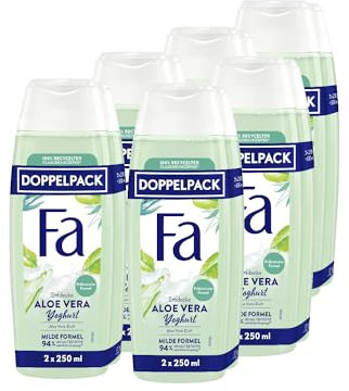 FA Duschgel Aloe Vera Joghurt, 6er Pack (6x 2x250 ml)