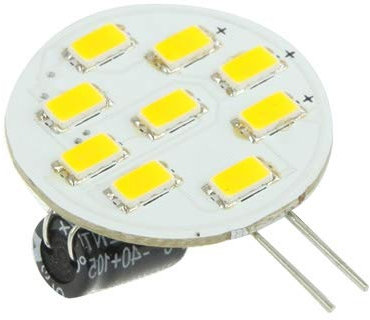 PONNYC Auto G4 warmweiß 9 LED Corn Light 5630 SMD Marine Schrank LED Glühbirne, DC 12V