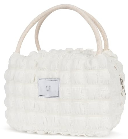 Linkidea Bolsa de almuerzo para mujer, bolsa de almuerzo aislada con asa y cremallera, bolsa portátil para uso diario, compatible con olla de cocción lenta, DUPASU, Aotto, LUNCHEAZE lonchera eléctrica