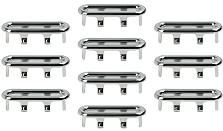 FLCPJGV Protection Contre Les Débordements D'évier pour éviers de Salle de Bain et de Cuisine, ovale