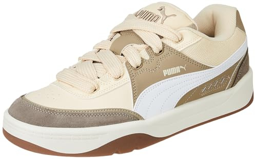 PUMA Scarpe da Ginnastica Unisex Park Lifestyle Sk8, Canvas PUMA White Ice Coffee, 42 EU