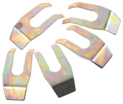 CLISPEED 5pezzi Clip di Fissaggio del Tubo Flessibile per Freno di Auto Clip Metalliche Forma di U Fascette di Fissaggio per Tubi Freno di Ricambio Morsetto per Tubi del Fascetta per Tubo