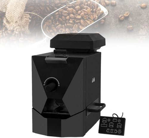 1000W Professional Coffee Bean Roaster, 350-400g Electric Coffee Bean Roasting Machine, for Cafes, Offices, Hotels