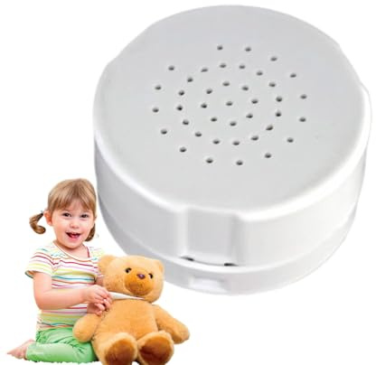 Enregistreur sonore Animal en Peluche - Enregistreur Audio et Vocal multimédia | 60 Secondes Enregistreur Vocal | Enregistrement de Jouets réutilisable Voix de dispositifs enregistrés de la boîte Son