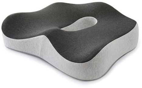 Shuade Cuscino ergonomico per sedia da ufficio in schiuma di memoria di rimbalzo rapido per sedia da ufficio per cuscino di sollievo per sedia