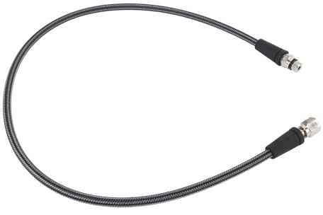 HUSHUI Tauch-Hochdruckschlauch, Geflochtener, Flexibler 80-cm-Tauchdruckschlauch mit 7/16 20UNF-Gewinden für BCD-Regler-Unterwassertauchausrüstung