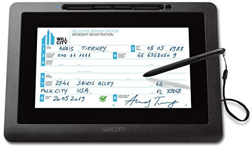 Wacom DTU-1031AX Tavoletta Grafica con Display 10.1 LCD per Firma Digitale con Penna USB (Ricondizionato)