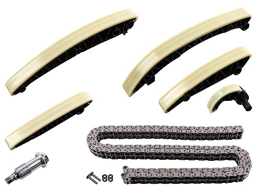 febi bilstein 48382 Steuerkettensatz für Nockenwelle, mit Gleitschienen und Kettenspanner, 1 Stück