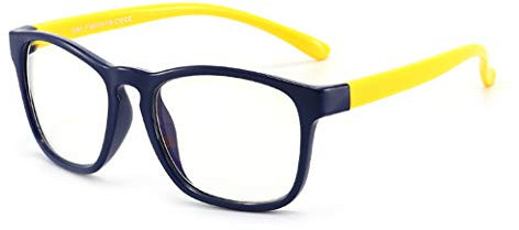 Tofox Anti luce blu per bambini computer Occhiali anti affaticamento occhiali anti raggi UV per computer Occhiali Anti luce blu per bambini