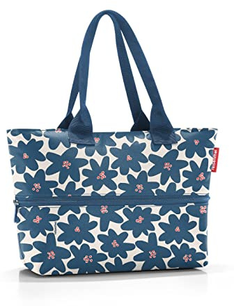 reisenthel shopper e1 daisy blue - Großraumtasche - Platz für den kleinen und den großen Einkauf