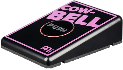 Meinl STB2 Digital Stompbox Cowbell - Digital Drum | Elektronisches Fußpedal mit Cowbell Soundeffekt, mit 6,3 mm Ausgangsbuchse, Aluminium