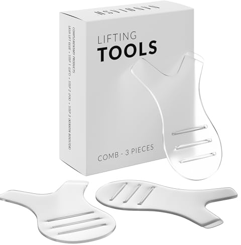 Brosse à cils en forme Y pour rehaussement de cils Nanolash 3 pcs - applicateur de lamination des cils