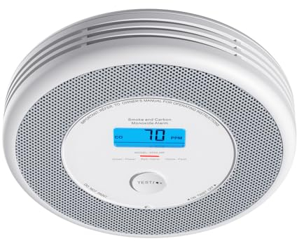 X-Sense Rauch und CO Melder mit Sprachalarm und Standortansage, mit XP0A-MR11 Kits, 30 mm dick ohne SBS50 Basisstation, XP0A-MR, 1 Stück