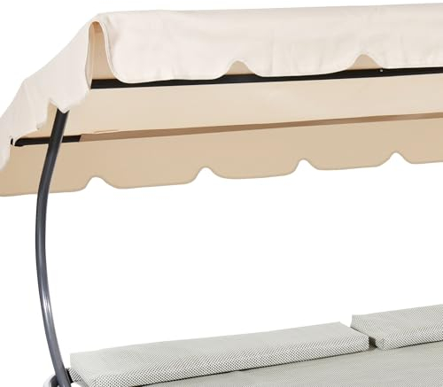 Leco Ersatz Dachtextil für Doppelliege DAS ORIGINAL (Natur)