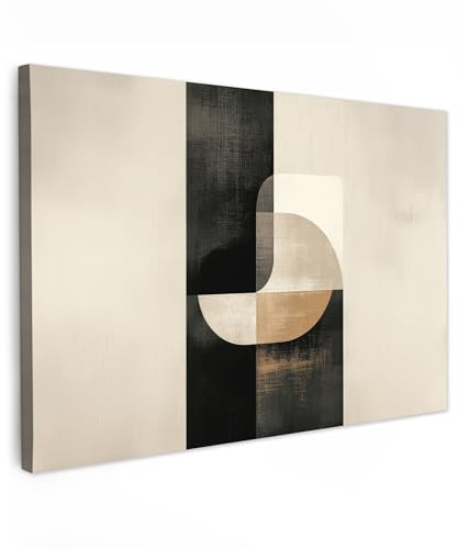 MuchoWow© Leinwand Groß XXL Deko Schlafzimmer Aesthetic Leinwandbilder | 120x80 cm - Wohnzimmer Gemälde Foto Geschenk Living Room Decoration Modern - Quadrat - Formen