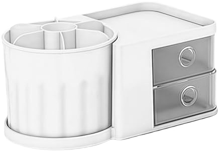 Rrlihjgu Porta Trucco Organizer, Organizzatore Cosmetico Girevole Porta Trucco, Contenitore Display con per Scrivania, Camera da e Bagno