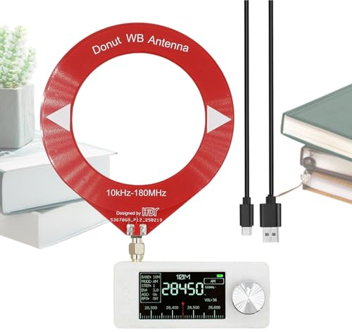 Amplificador Audio para Hogar - Receptor de Radio FM de Bolsillo,Reproductor Compacto con Pantalla IPS HD USB LSB Am Y Antena 4.8 cm para Autocaravana Casa Cine Camion