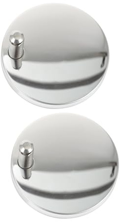 SOPOTUTU 2 Piezas Tornillos para Bisagra de Tapa Inodoro Fijación Rápida Plástico Hierro Resistente Antióxido Compatible para Asiento WC