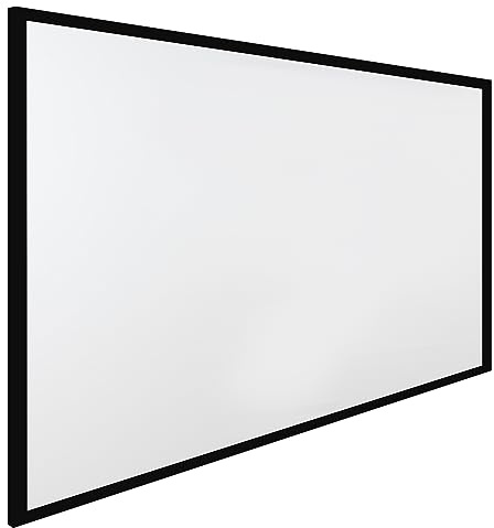 Pantalla de proyección 130 pulgadas 16:9 con marco de aluminio