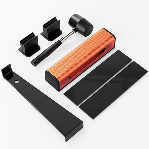 Glosaie Floor Gap Fixer Tool for Laminate, Laminate Floor Repair Kit | Complete Laminate Flooring Tools, For Laminate, LVT, Wood, Vinyl Flooring, Features Advanced Nano-Adhesive Pads