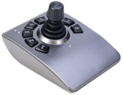 SHEHUALI Mandos de control, Joystick SMC71M, Joystick Hall + Teclado industrial con ratón, teclado de control USB