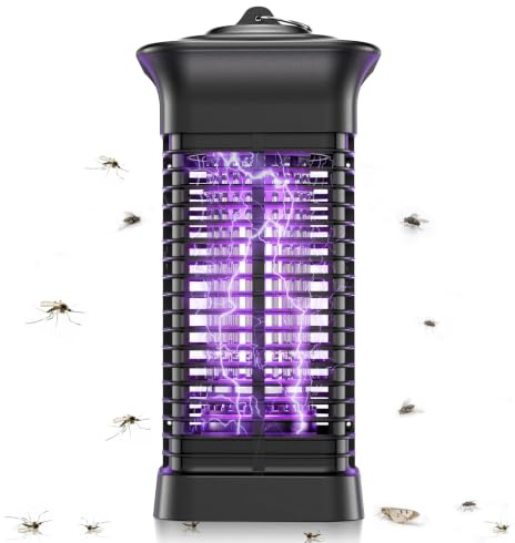 Lampe Anti Moustique, Zanzariera Électrique pour Intérieur Extérieur