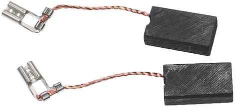 vhbw 2x balais charbon 6,3 x 12,5 x 22 mm compatible avec Mafell MKS 85 outil électrique, scie circulaire