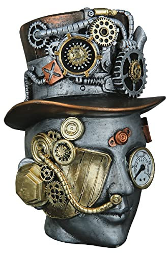 Casablanca Skulptur Steampunk Male - Dekofigur Mann - Deko Wohnzimmer - Höhe 20 cm