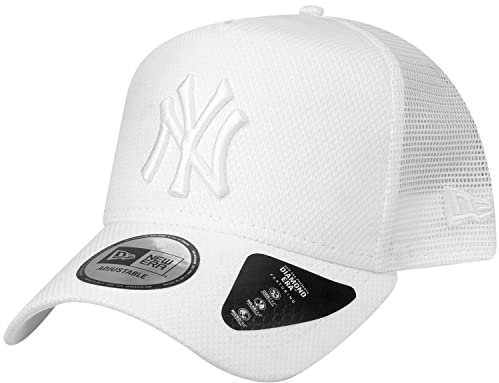 New Era Trucker Cap - Diamond New York Yankees weiß