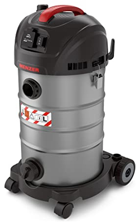 MENZER Sicherheitssauger VCL 330 Antistatic Nass-Trockensauger | Industriesauger komplette Antistatikausrüstung, Staubklasse L, 30 Liter