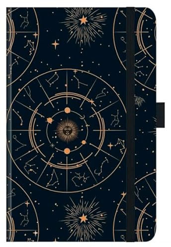 Buchkalender Times Big12 Trend Sternzeichen - Kalender 2025 - Korsch-Verlag - Eine Woche auf 2 Seiten - Terminplaner - 13 cm x 21 cm
