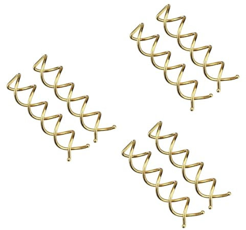 Beatifufu 60pcs Spiral Bobby Hair Clips Hair Decorations for Women Ball Tops and Fade-resistant Pins Easy to Apply