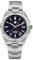 TACTICAL FROG San Martin NH34 GMT Uhr SN0129GB, Saphirglas Taucheruhr 100 M wasserdicht, tiefblaues Zifferblatt
