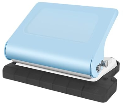 SUIOPPYUW A5/20 Löcher Drahtbindemaschine Studienspiralbinder A5/20 Löcher Punch 8 Blätter Metallpapierbindermaschine Locher A4, B