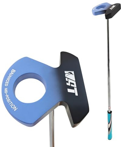 Putter per mazze da golf per destrorsi, per uomini e donne, con funzione di raccolta delle palline, asta da golf include copertura per la testa
