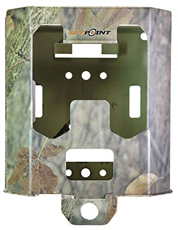 SpyPoint Wildüberwachungskamerazubehör Metallgehäuse SB-200 Kameras mit 42 LEDs (mit SOLAR und Antenne), camo, SB-200, 680156