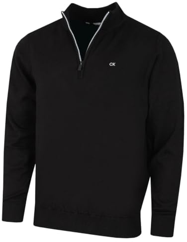 Calvin Klein Herren 2026 Campus 1/2 Zip All Season Easy Care Pullover