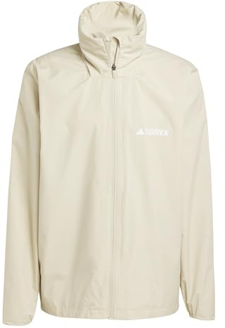 adidas Herren Terrex Multi Essentials 2 Layer Rain Jacket, savannah, XL